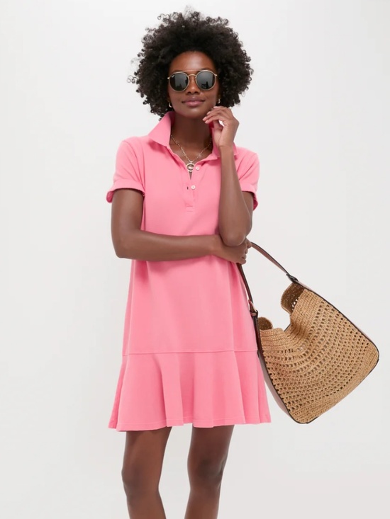 Tuckernuck Dresses & Skirts - NWT Tuckernuck Washed Pink Pique May Polo Dress Size XXXL